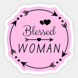 Blessed Woman | Christian Woman Sticker